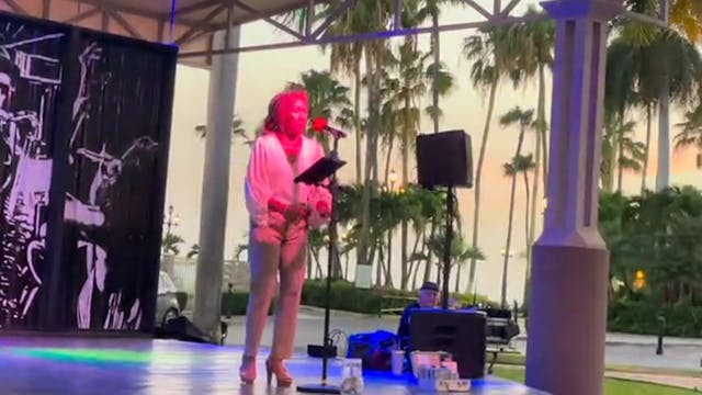 Amy singing Opera
