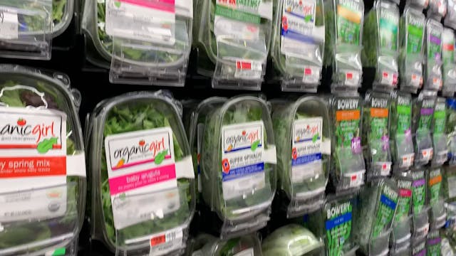 Organic spinach