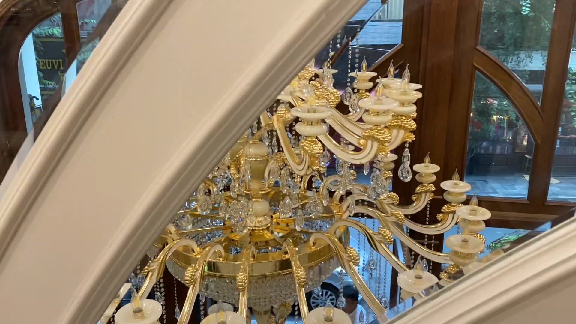 In My hotel in Hanoi