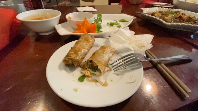 Spring rolls are ok