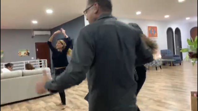 Dancing at Jim Bean