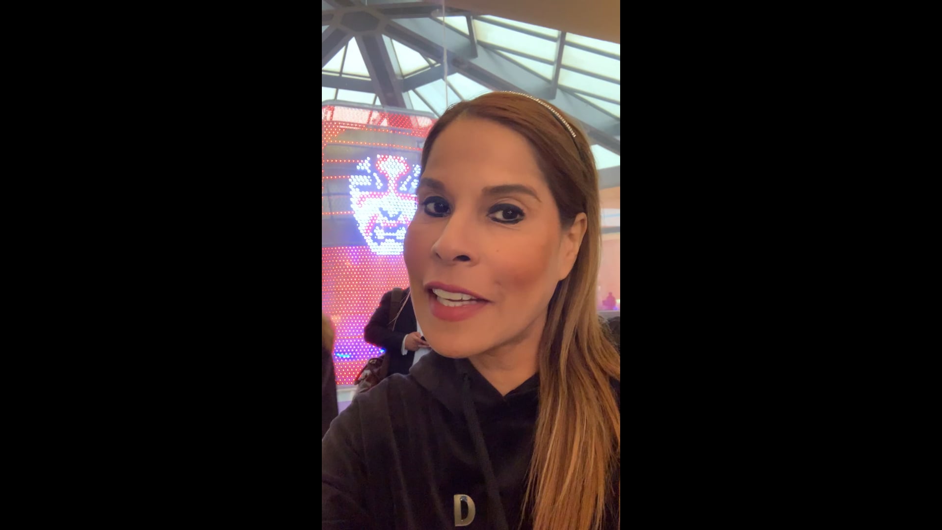 Business lounge at New Ark airport