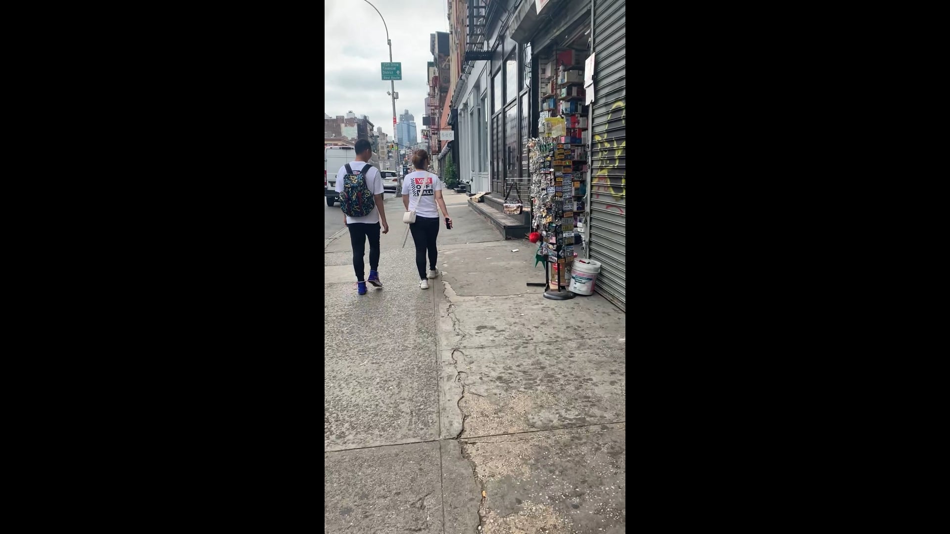 On my way to china town