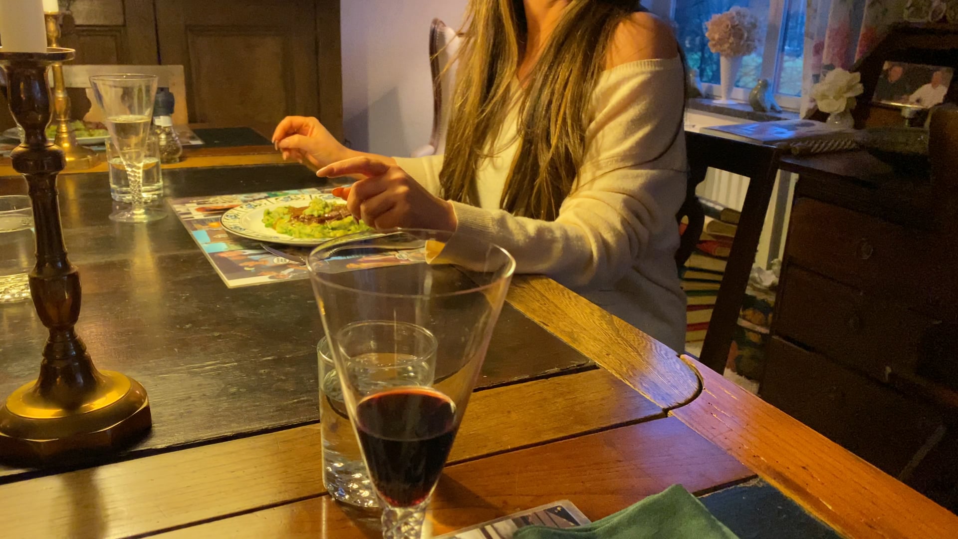 Dinner at Patrick, Trudy and Steph