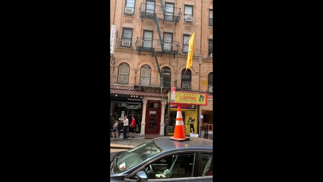 In China town NYC