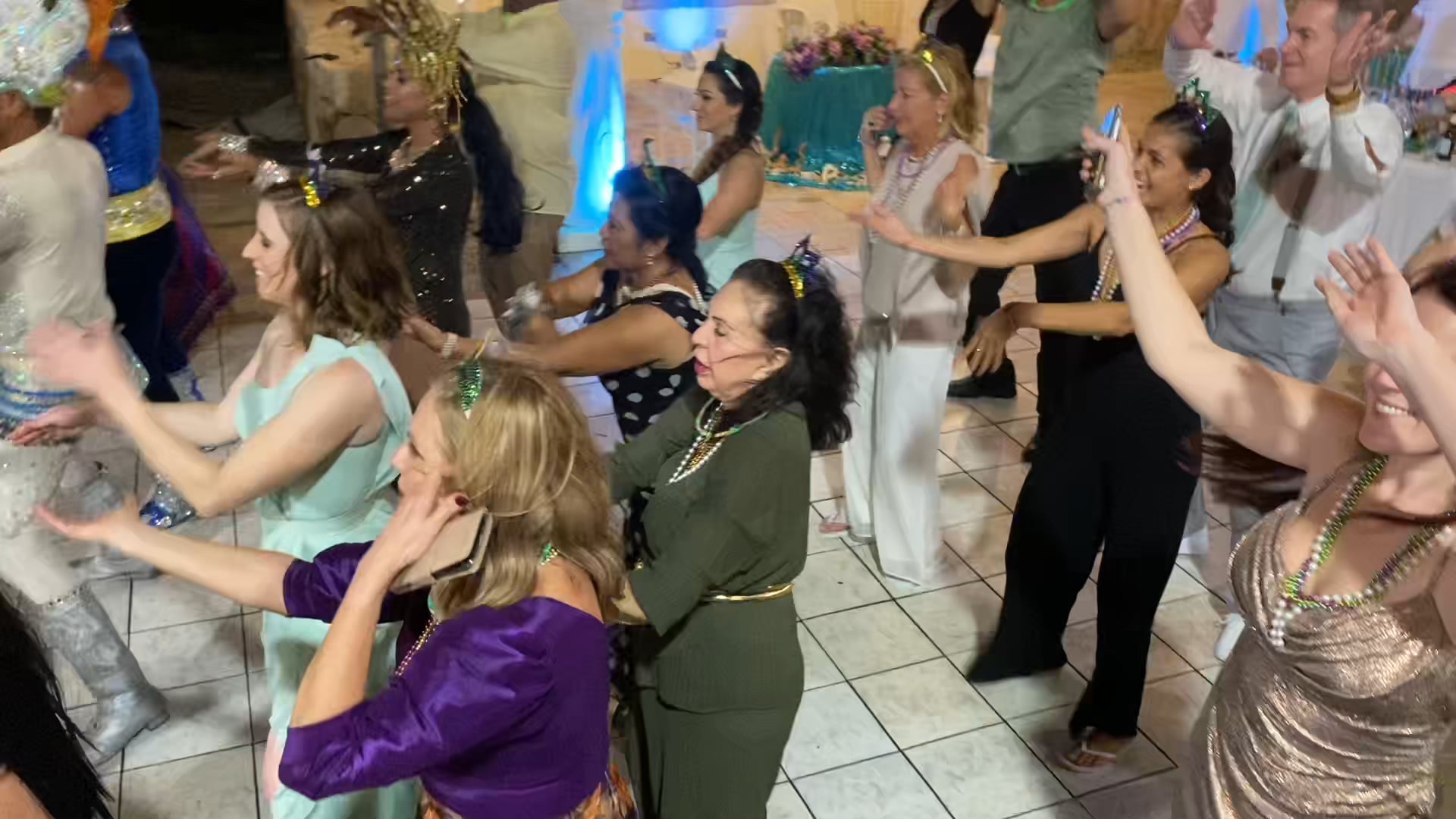 Dancing at the wedding