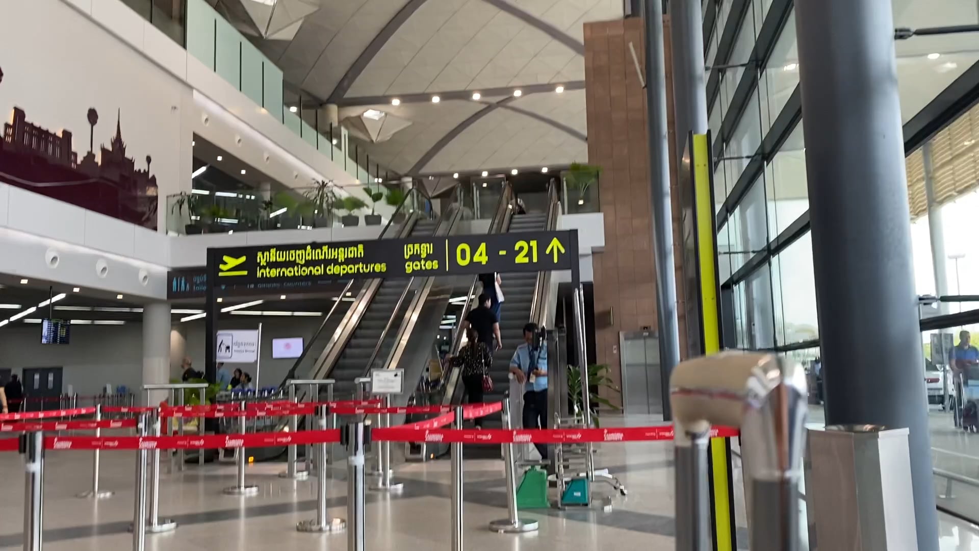 Airport of Phnom pen