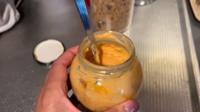 My own sauce