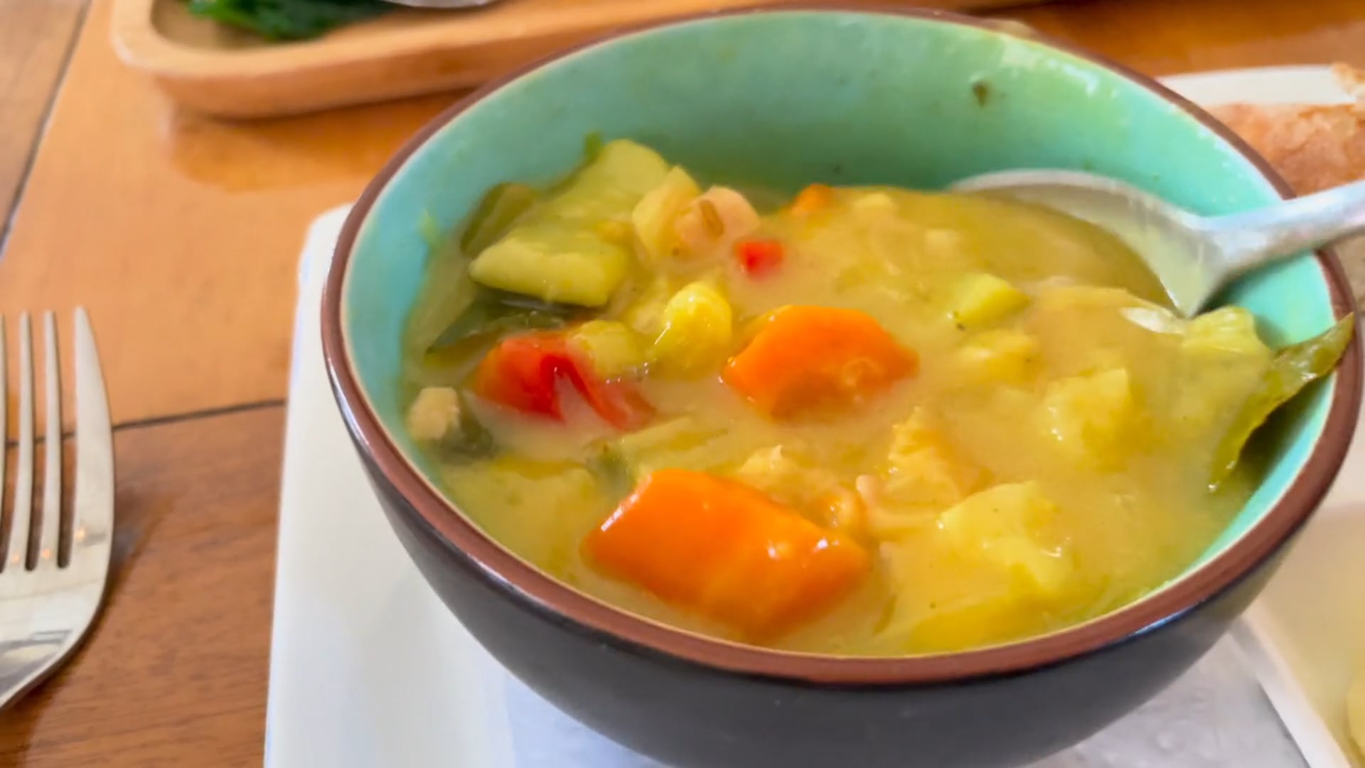 Curry soup at Suikertuin