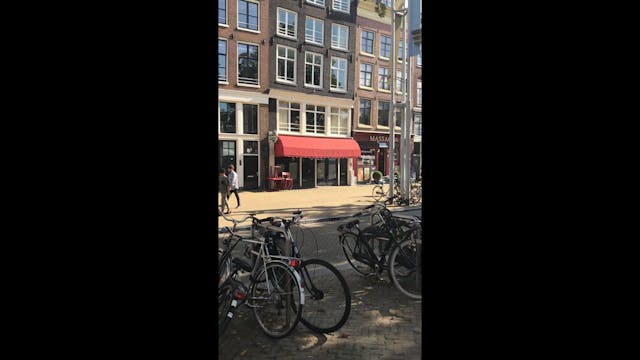 Market in Amsterdam on the Waag