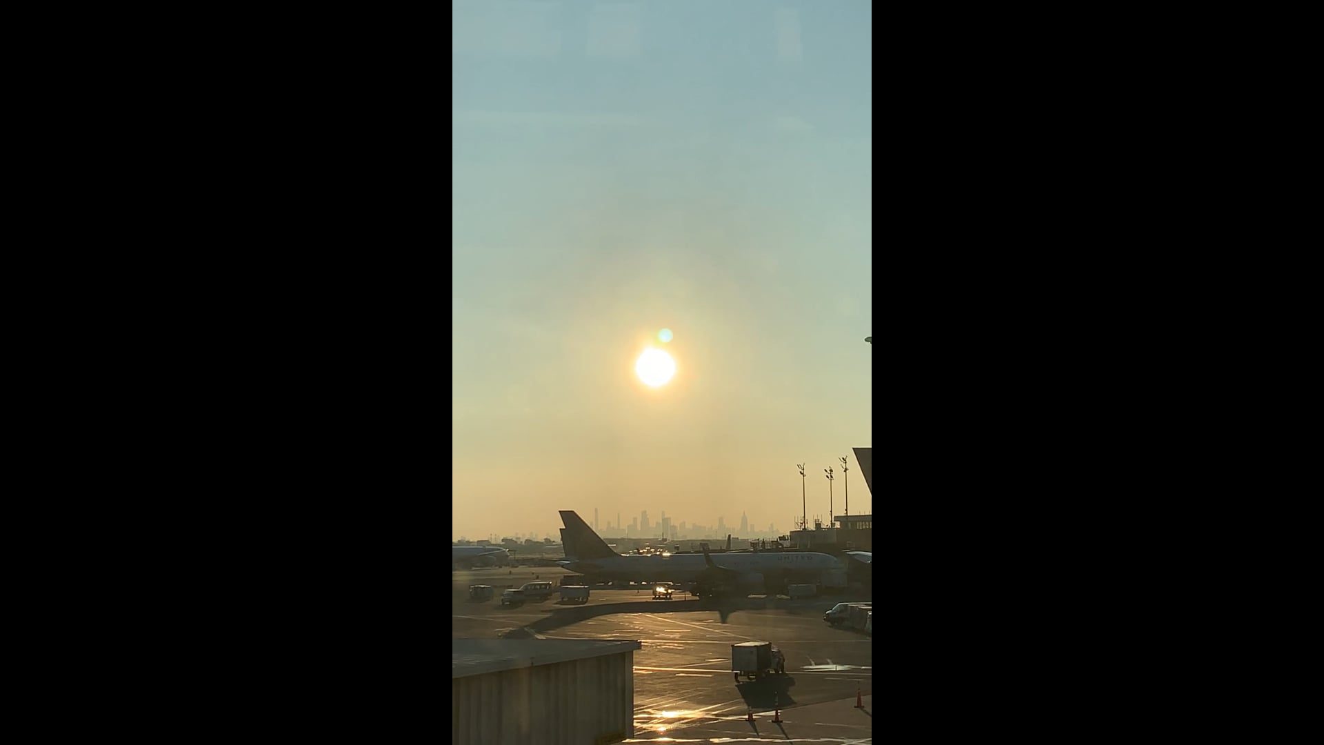 The city is waking up