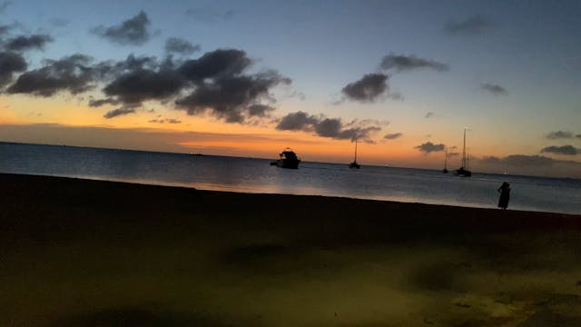 Sunset in Aruba