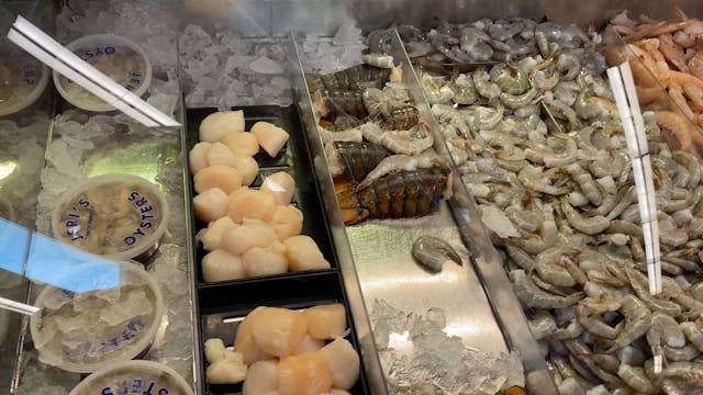 Seafood at HEB