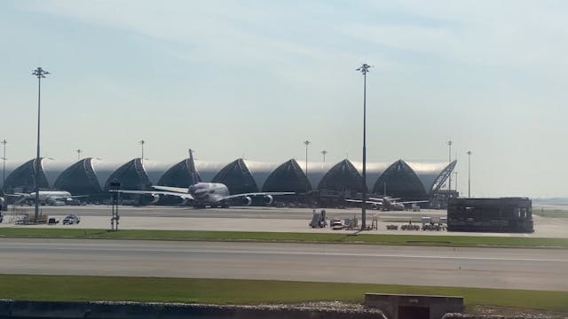 Arrival Bangkok airport