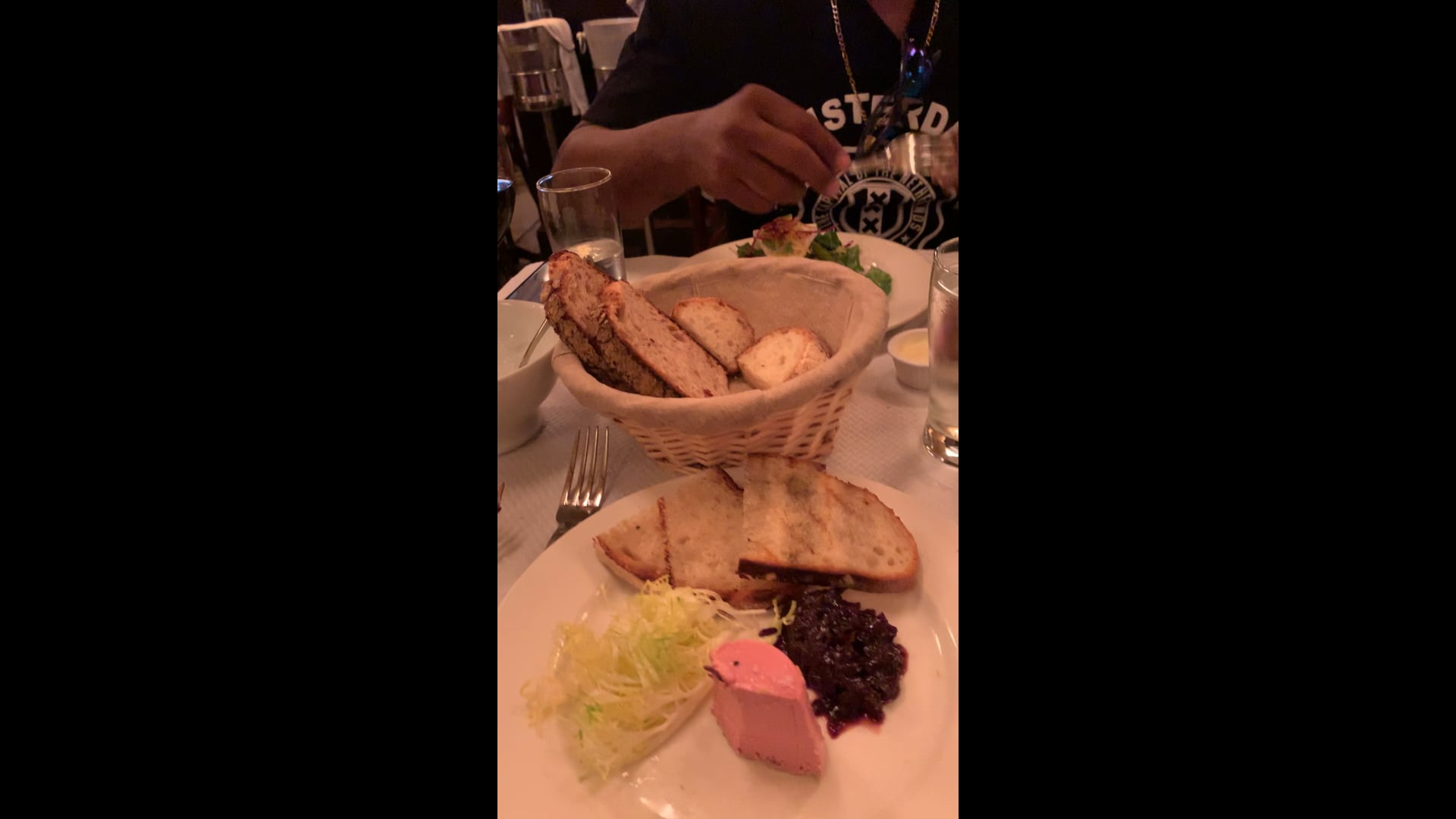 Foie gras at Balthazar