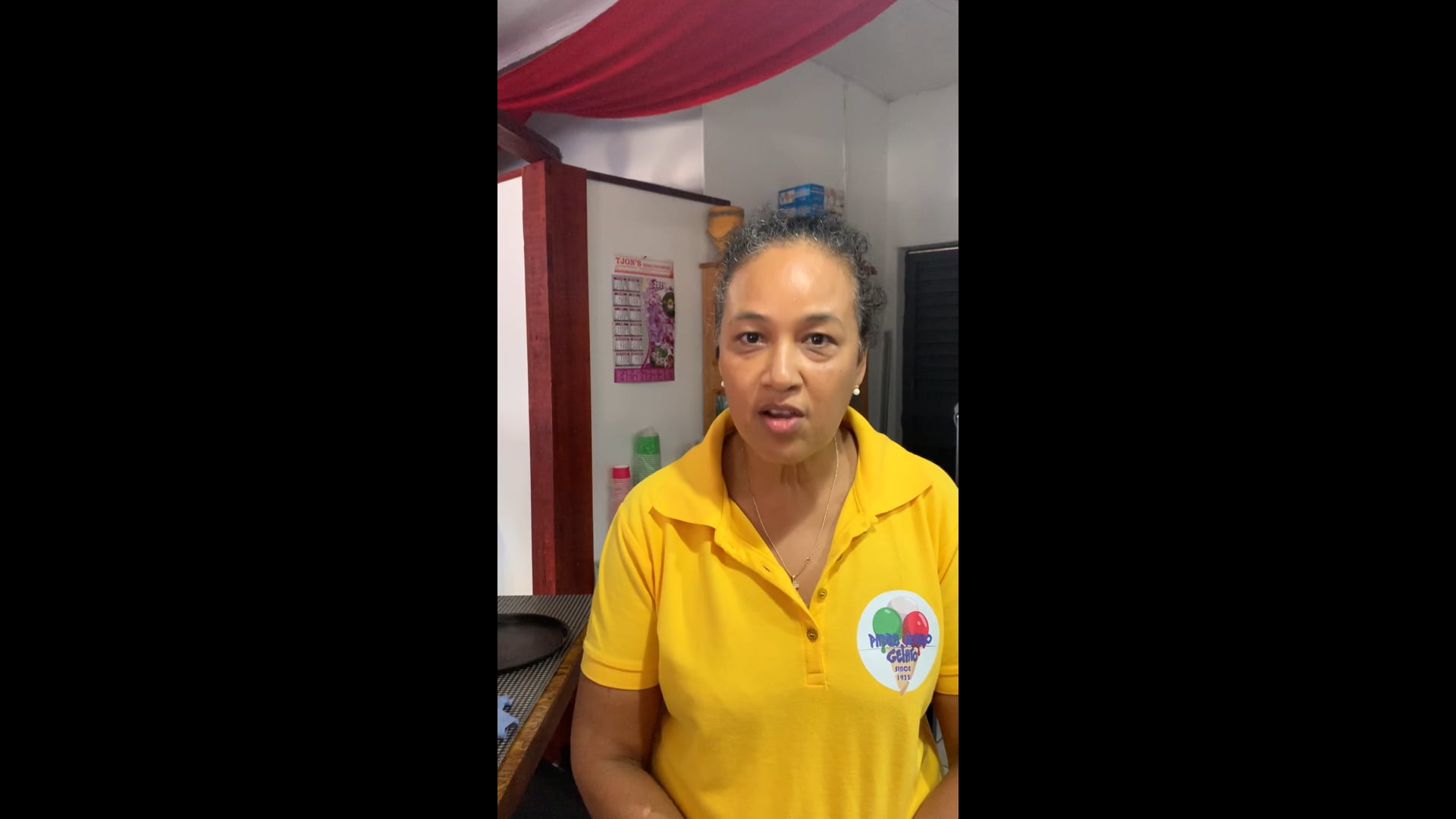 Italian ice cream in Suriname