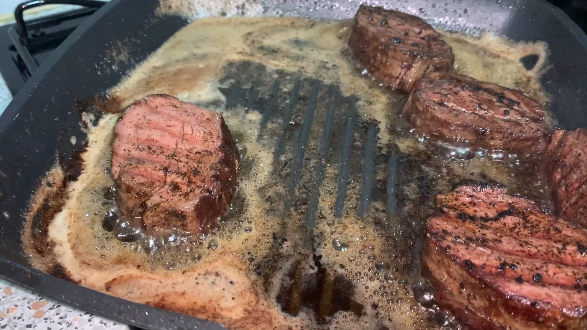 I slice the tenderloin