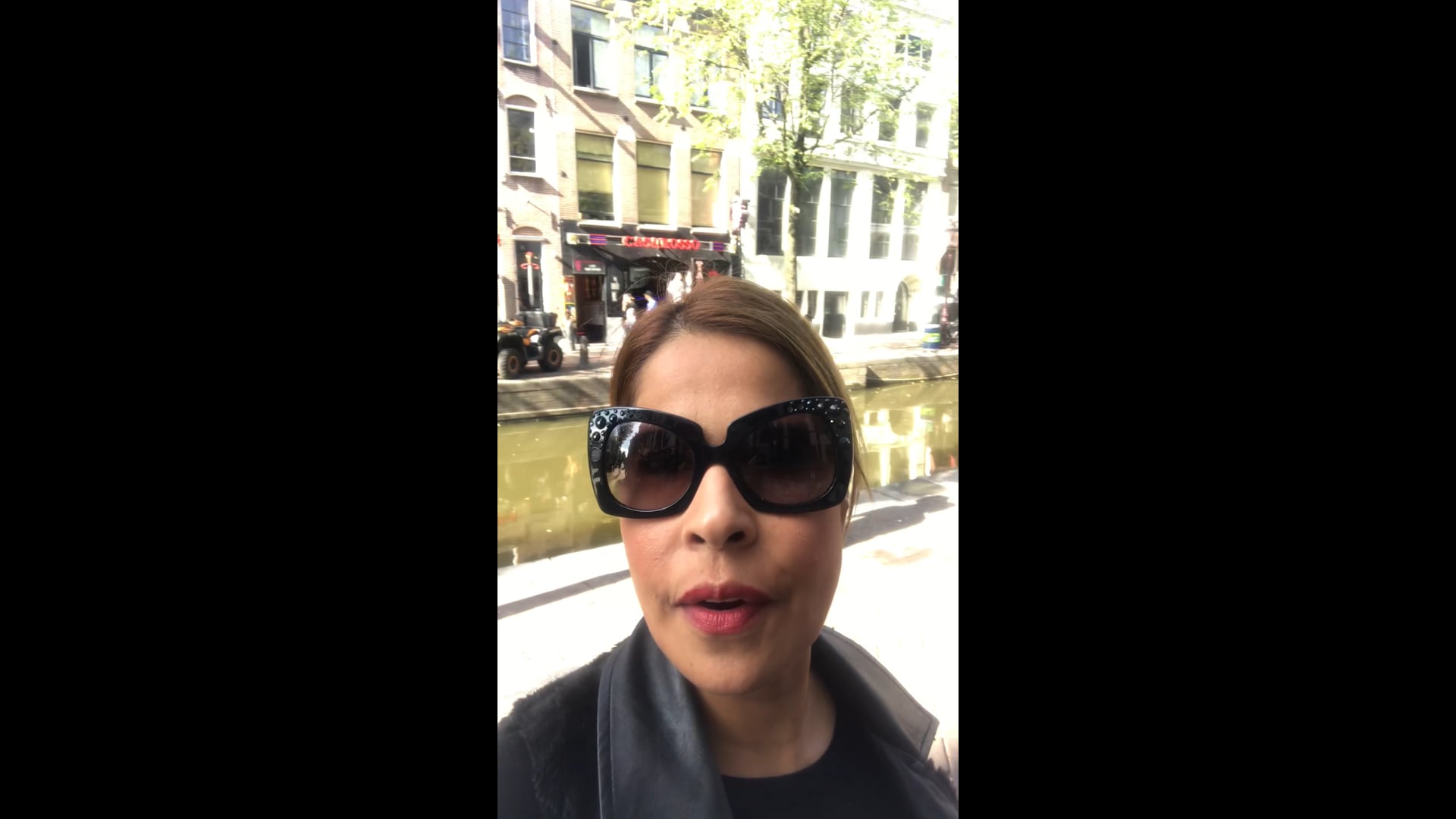 Red light district in Amsterdam