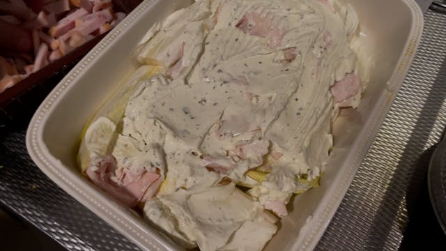 Endive casserole