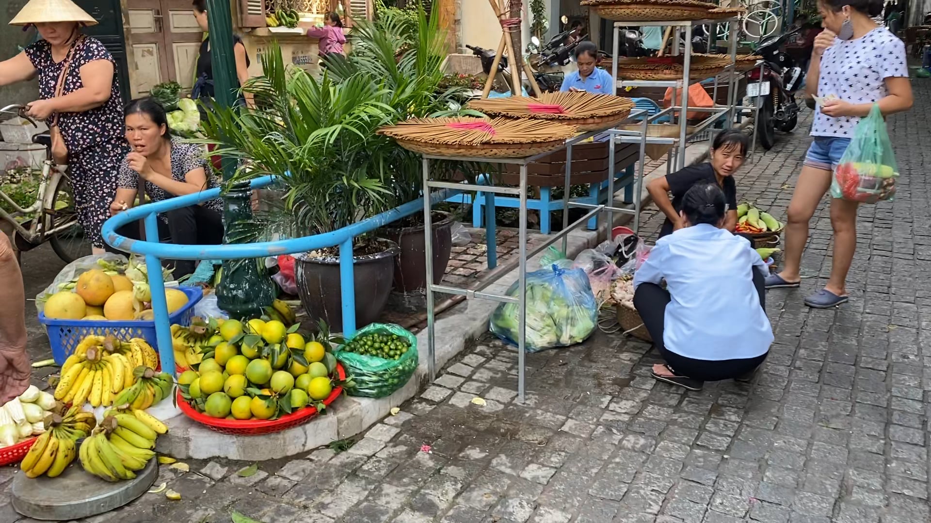 Street market in Hanoi