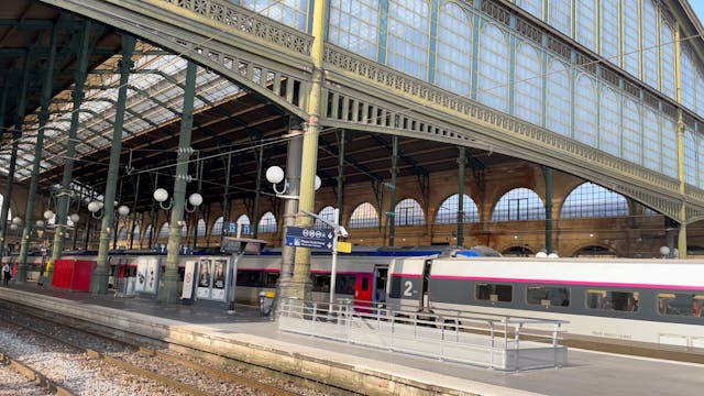 In Paris, Gare du Nord 