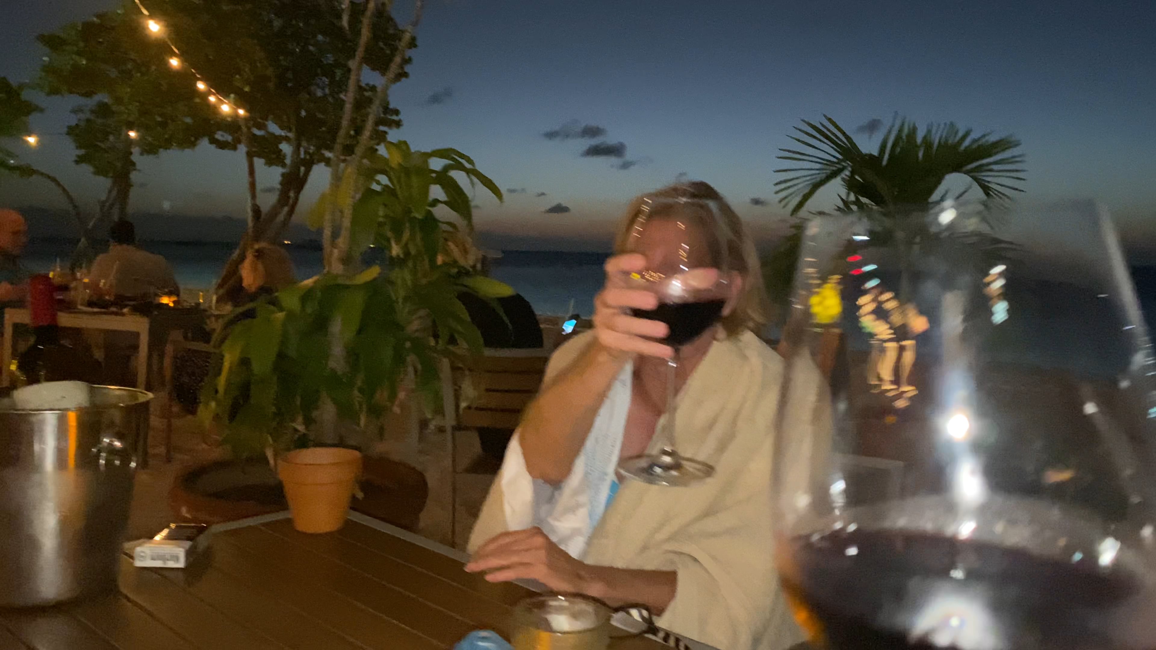 Keep pouring the red wine