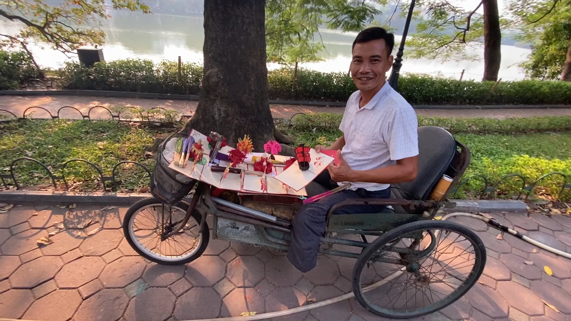 Lovely art in Hanoi City