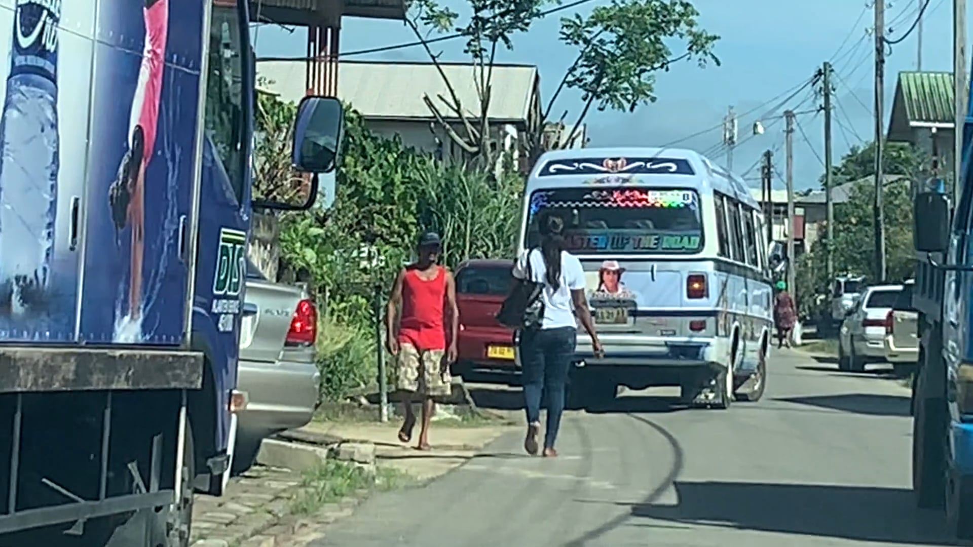 The street where I was born, In Suriname