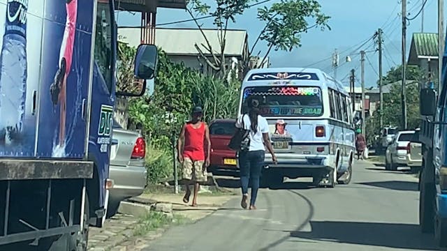 The street where I was born, In Suriname
