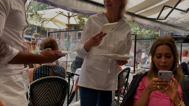 Lunch with Rachel, Mary and Jetty