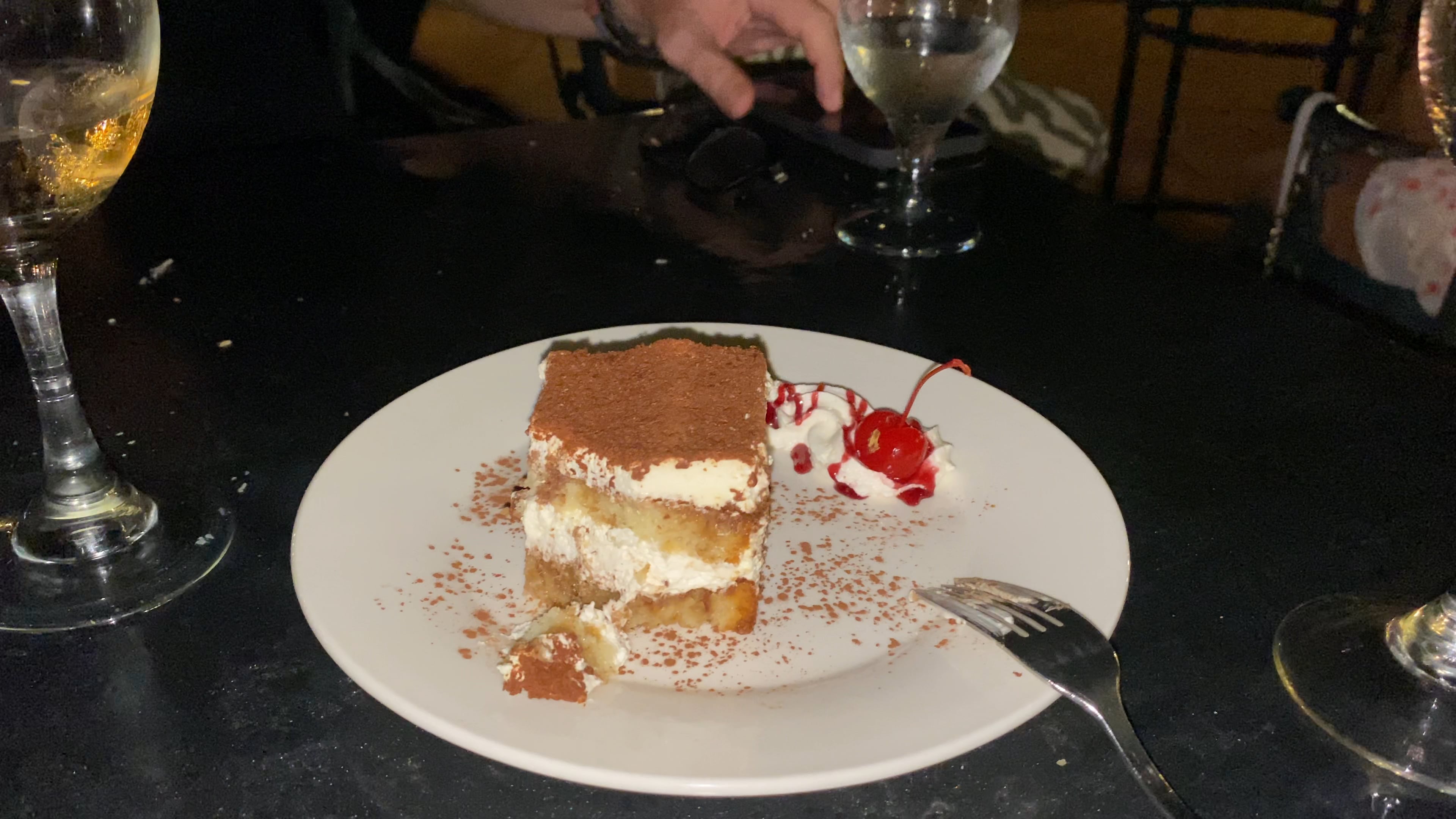 Tiramisu at el faro blanco aruba