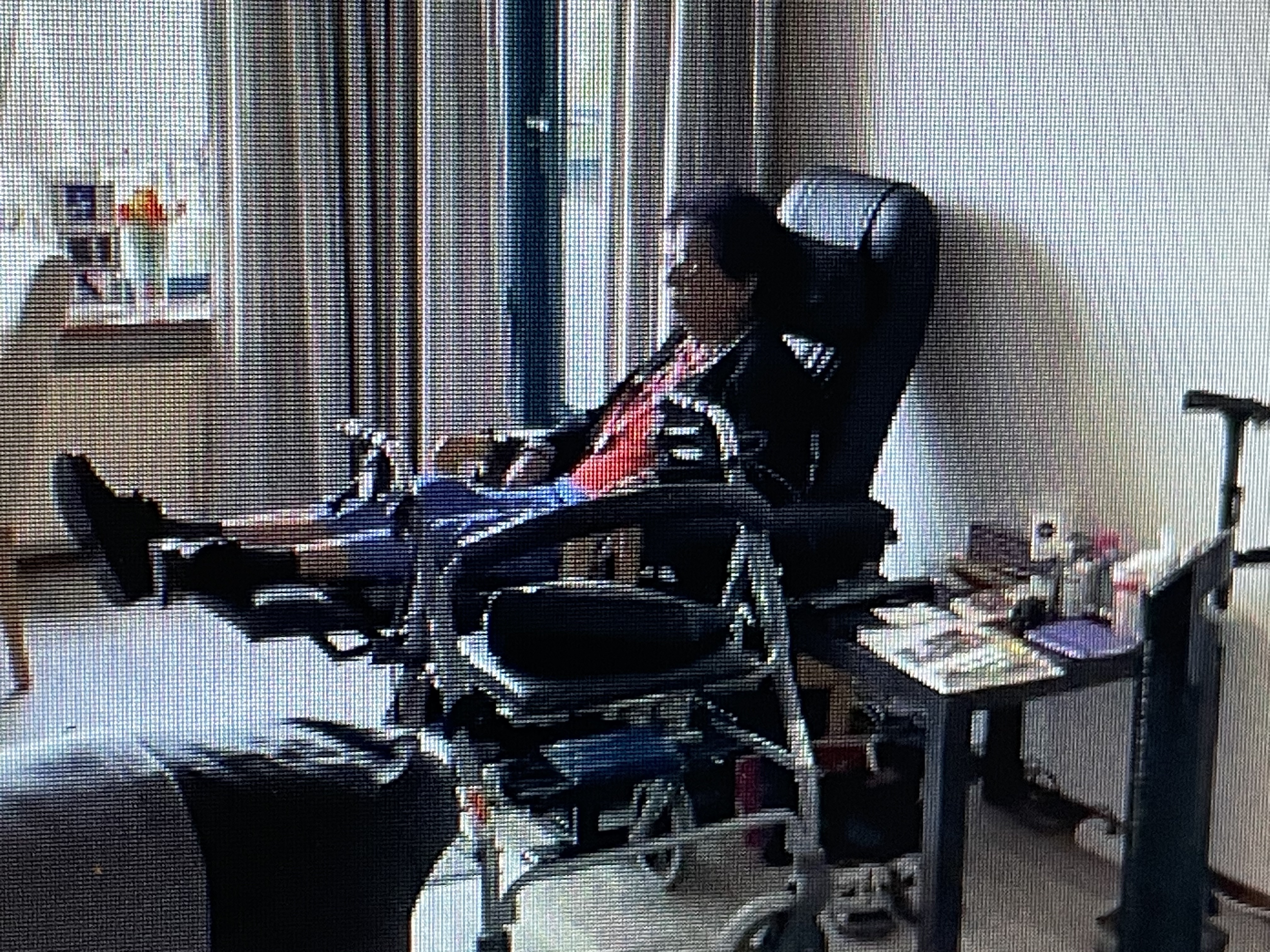 Mom is heading for a test