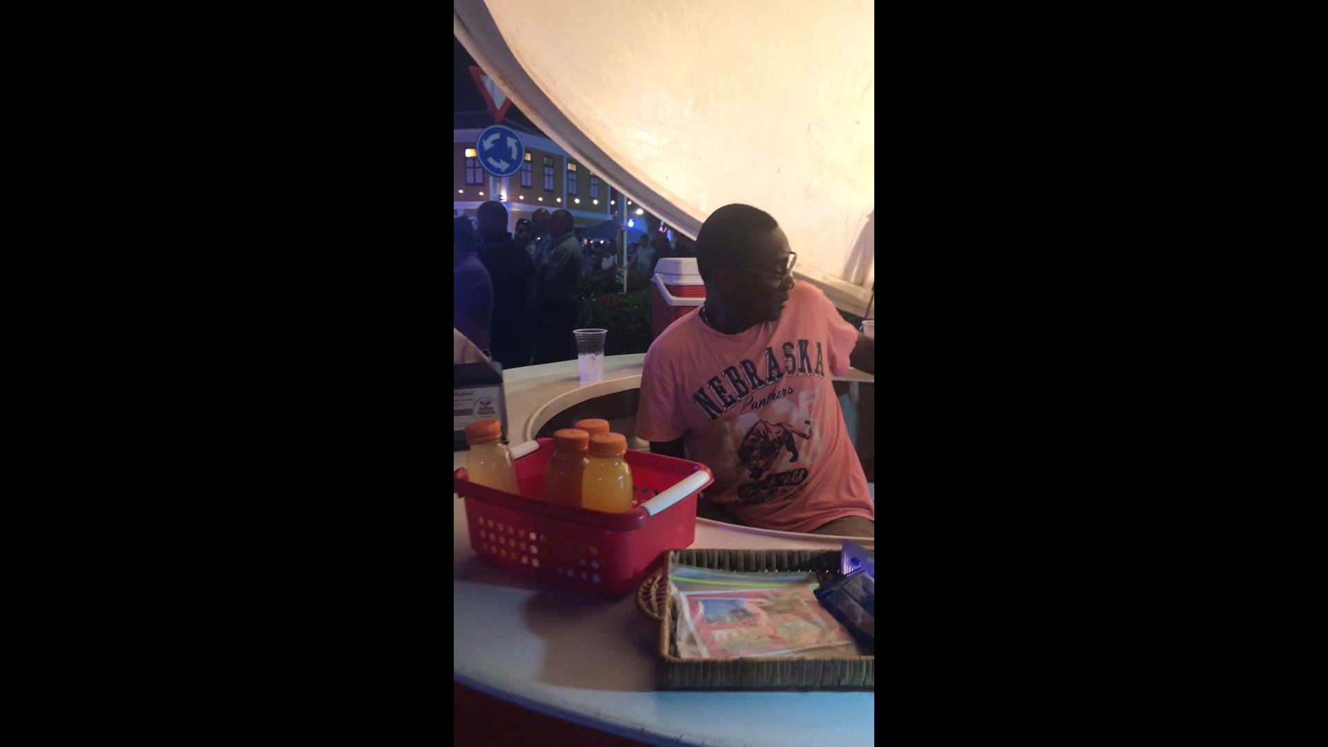 This is a great stand with juices