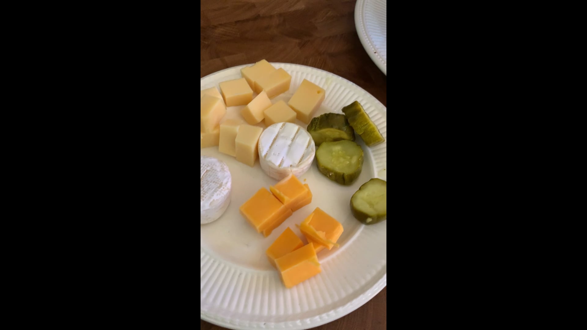 Cheese and pickles