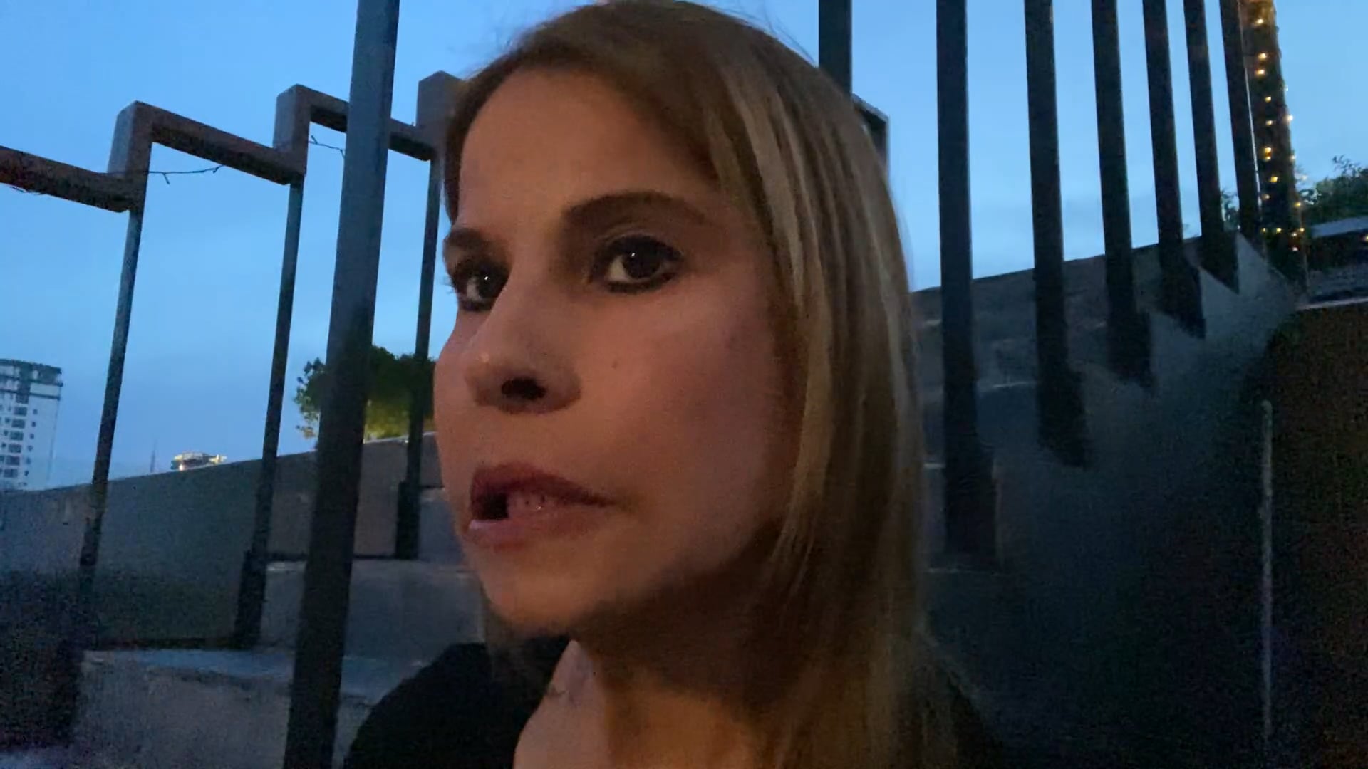 Caesar salad on top of my hotel