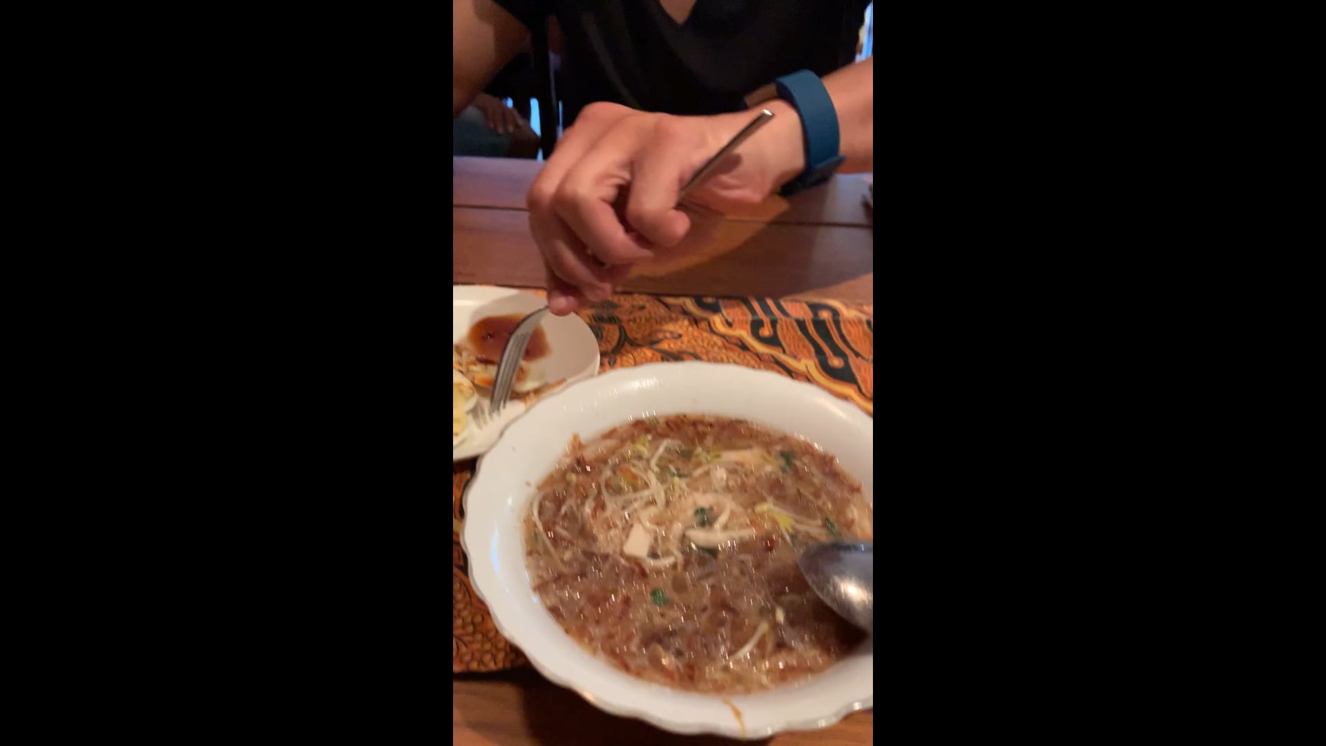 Chicken soup at Semarang