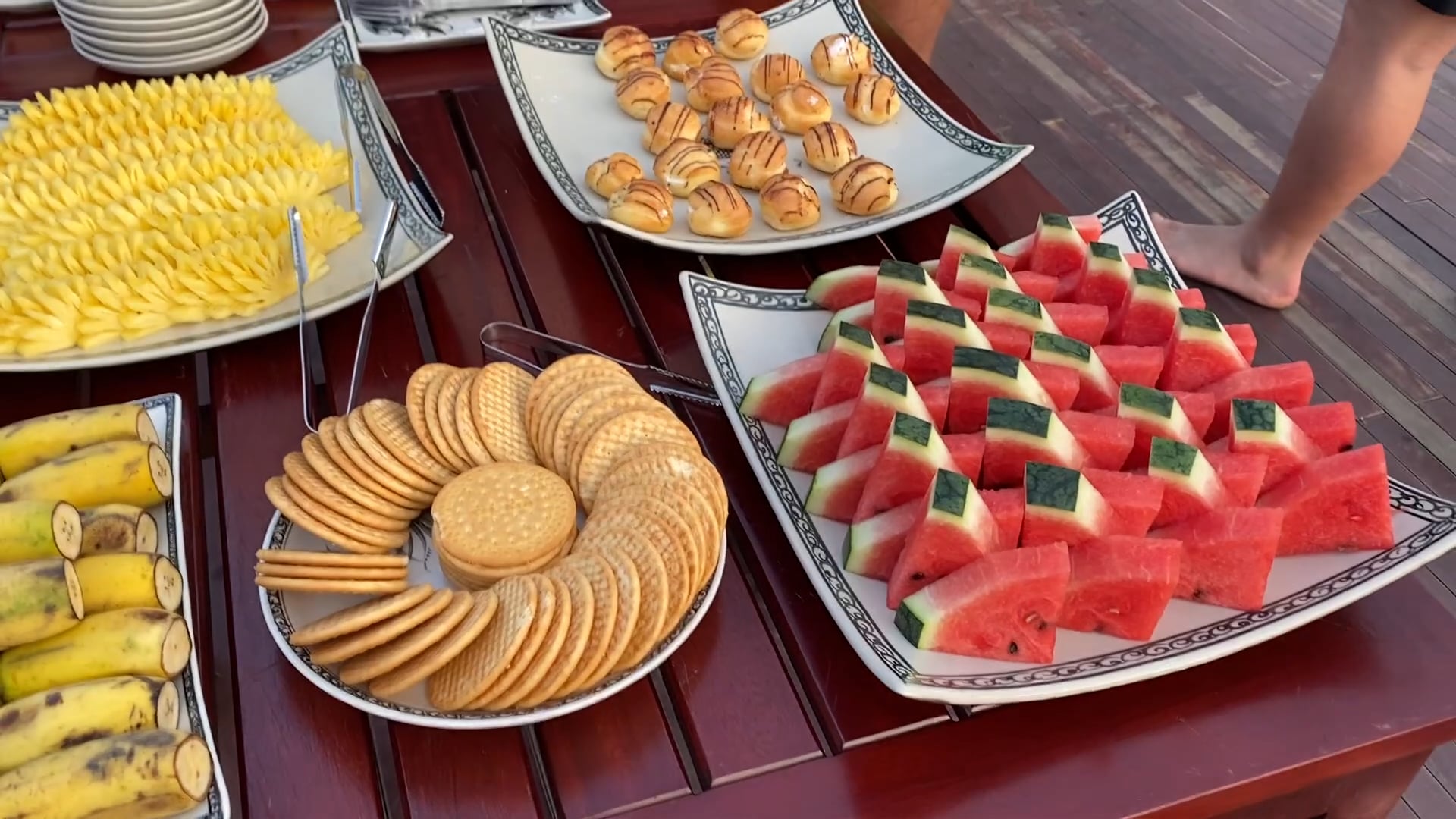 Tea time at the Halang Bai trip