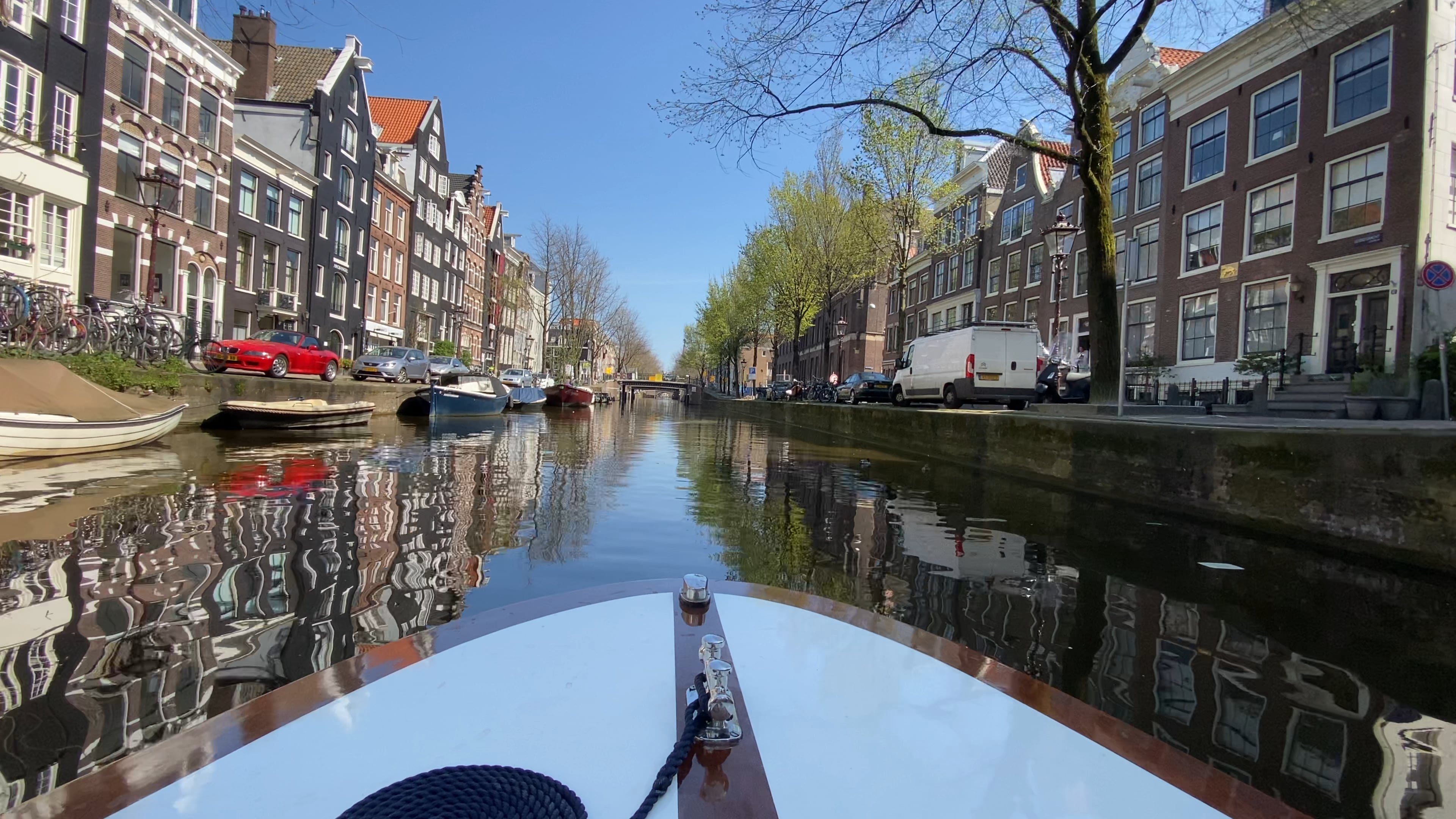 Boat ride in Amsterdam