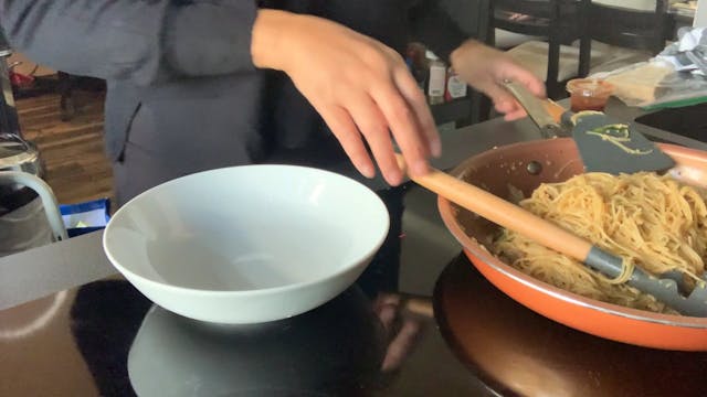 One plate for hubby