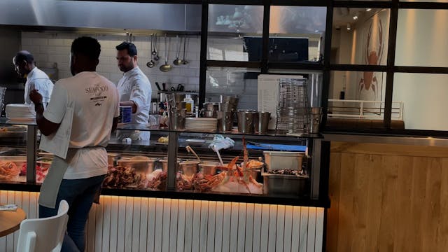 Seafood bar Amsterdam