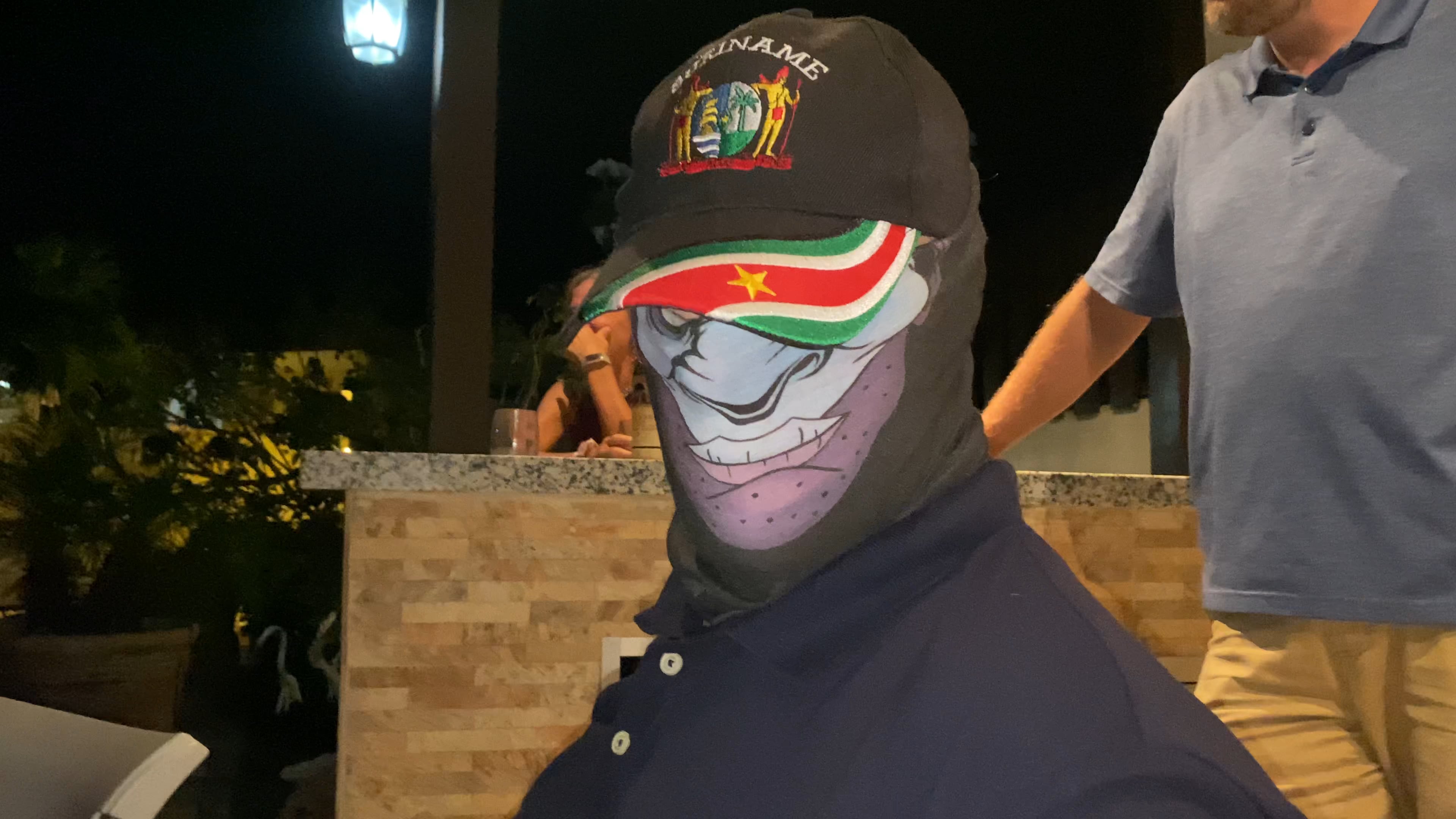 The coolest American with a Suriname cap