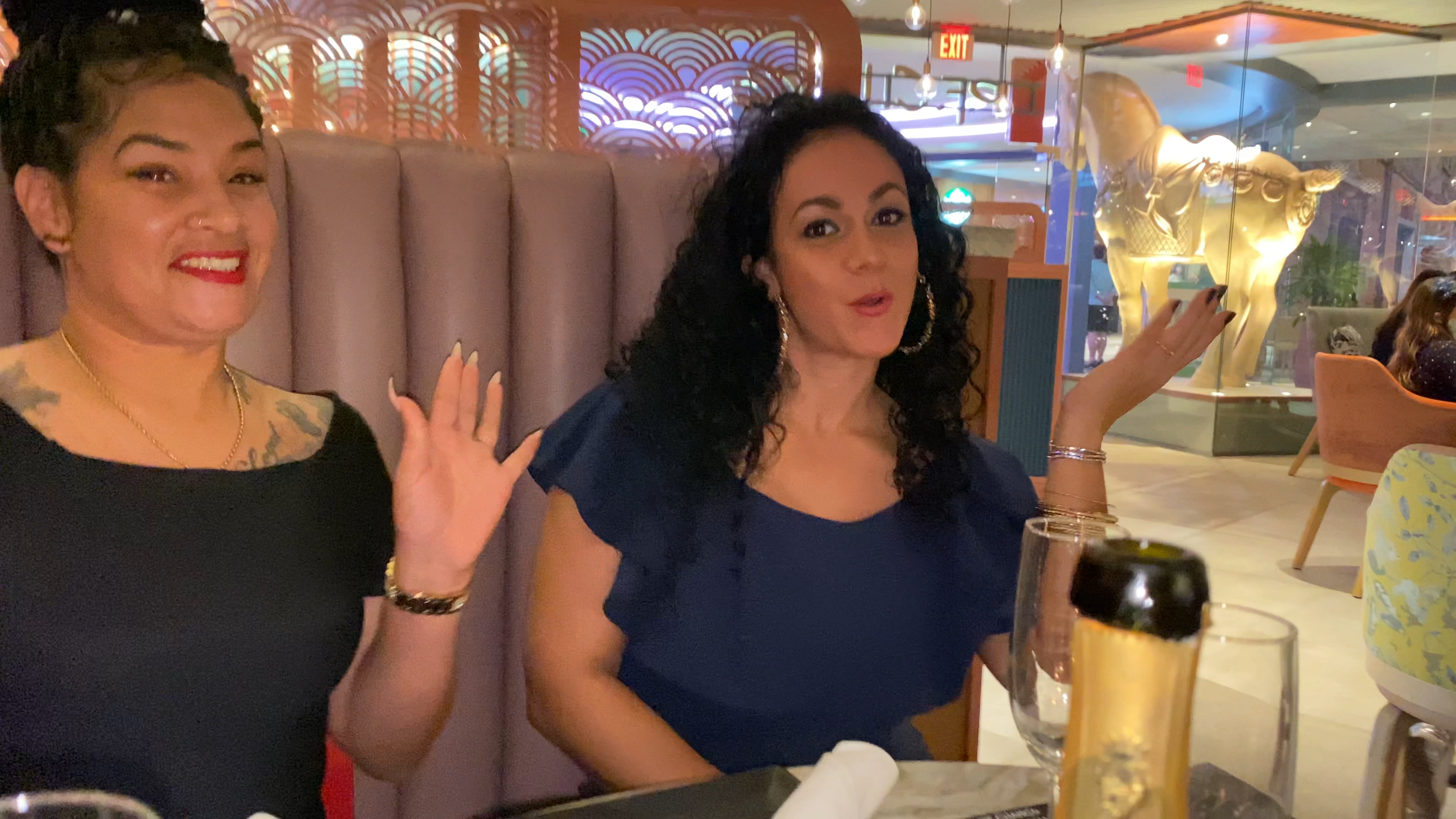 Divas dinner gorgeous ladies