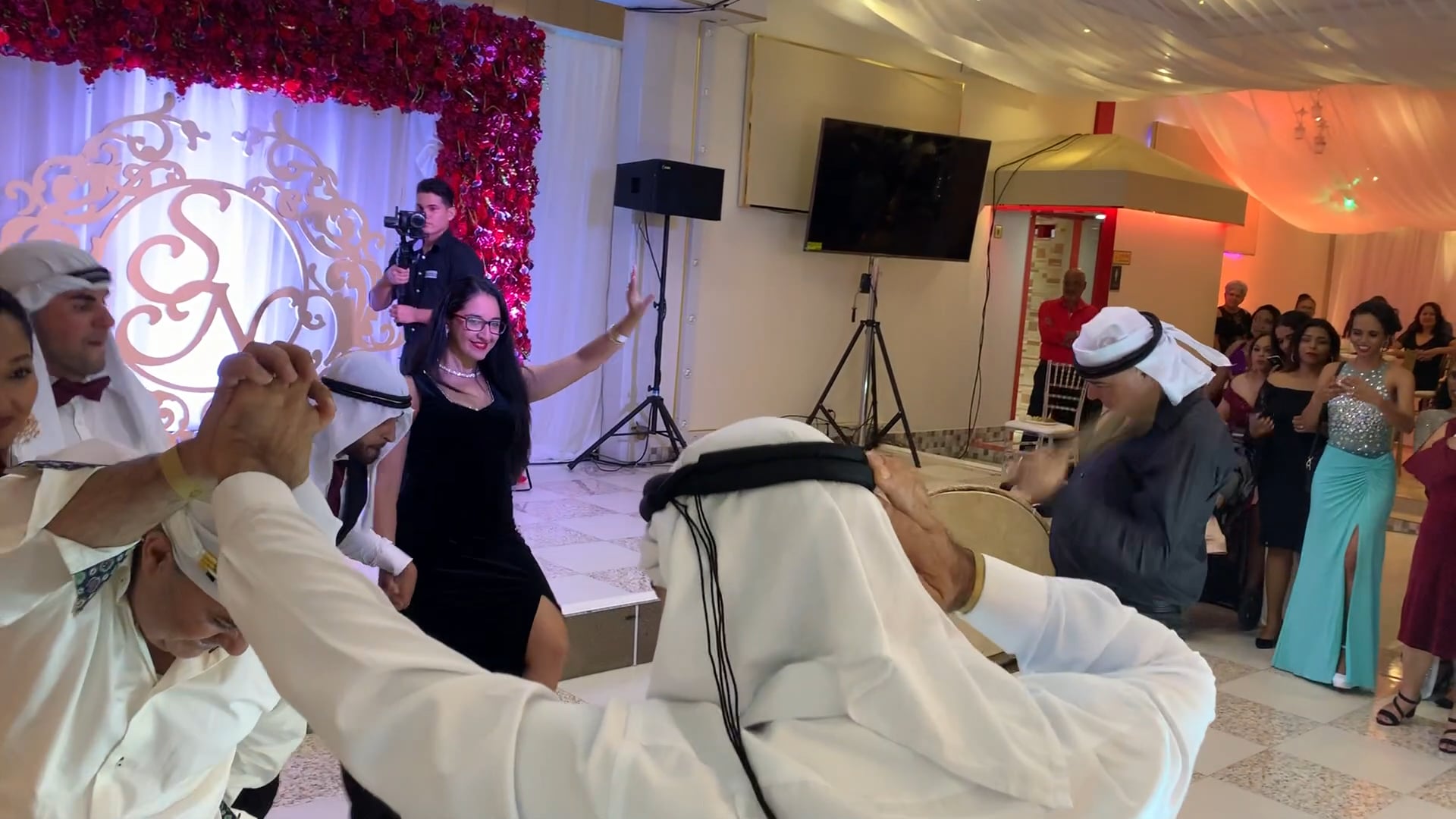 Nicoles wedding party in Suriname