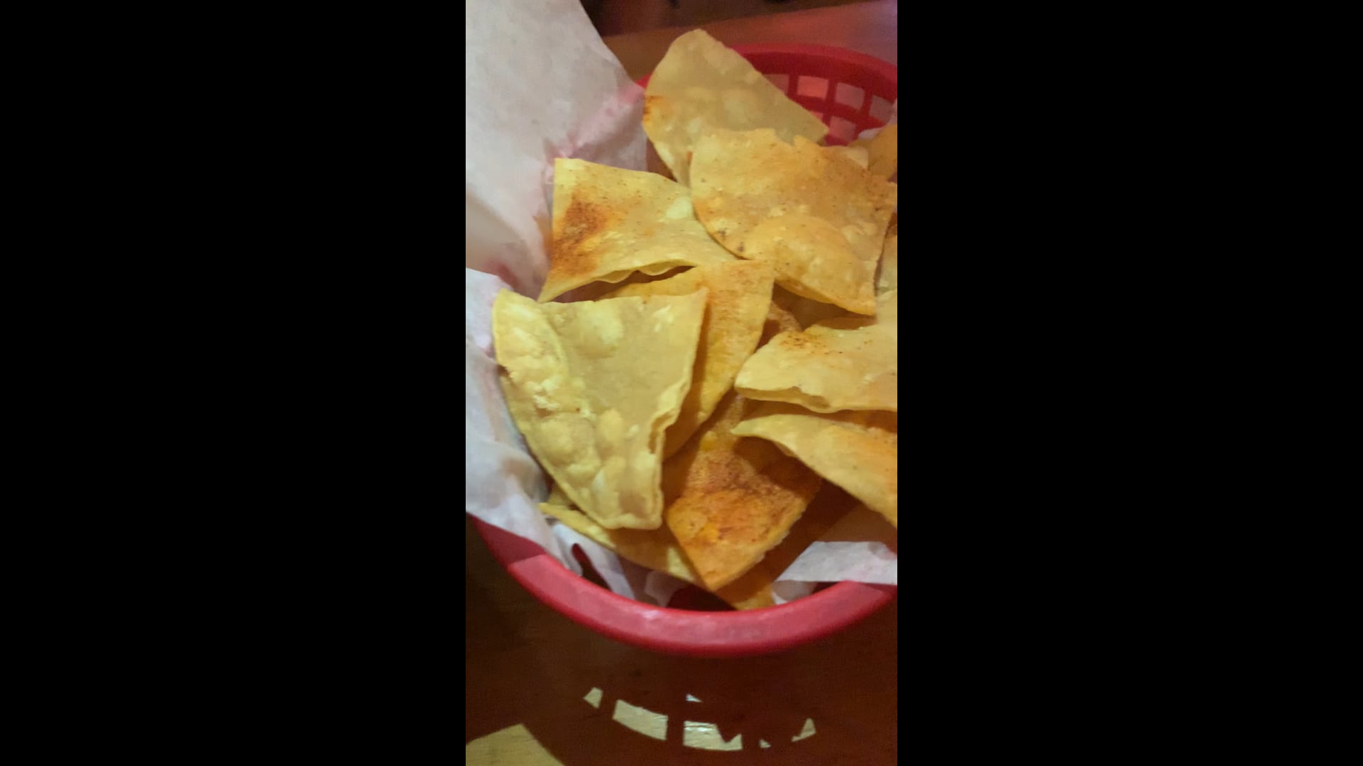 Real fresh taco chips