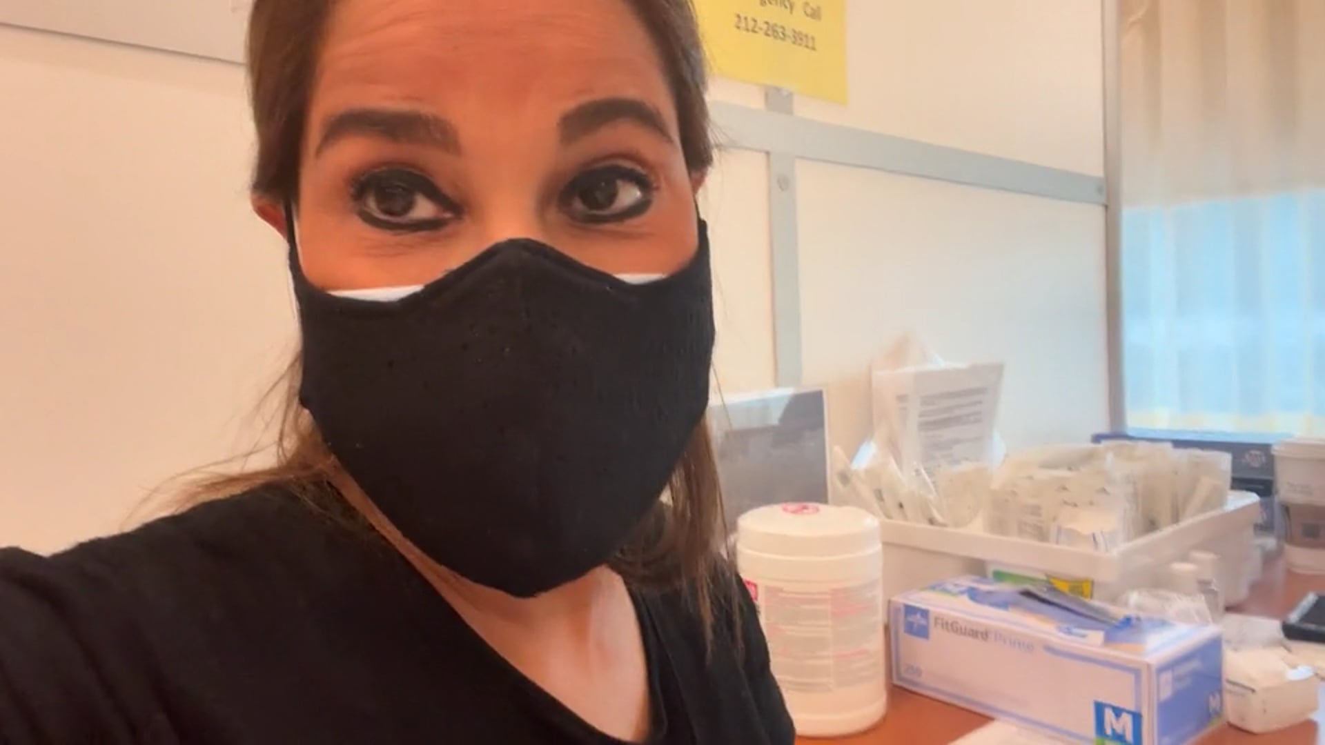 For my 1st covid vaccine