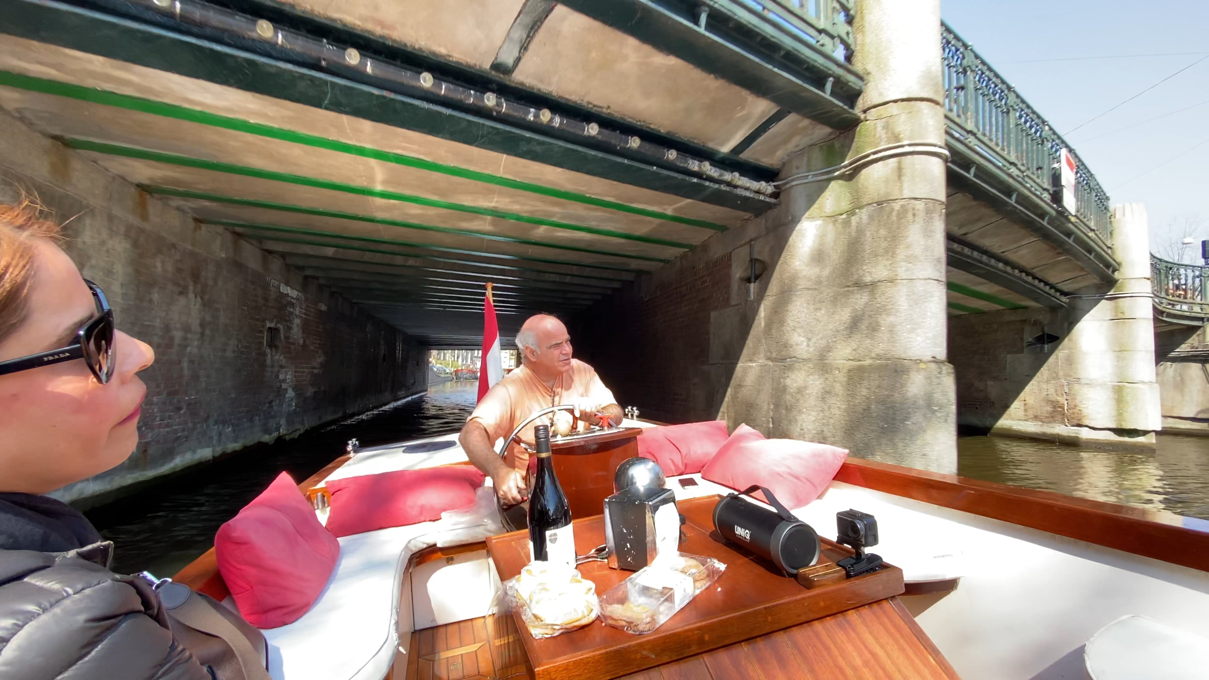 Boat ride in Amsterdam