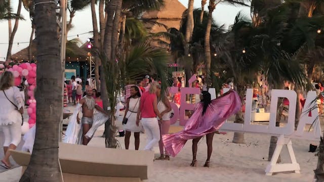 Picture at the Pink Party