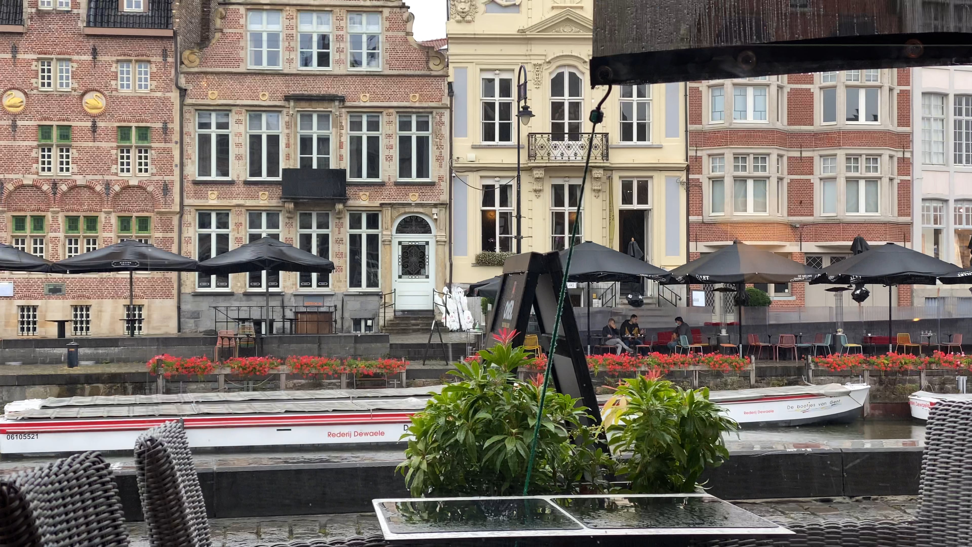 Gent on a rainy day