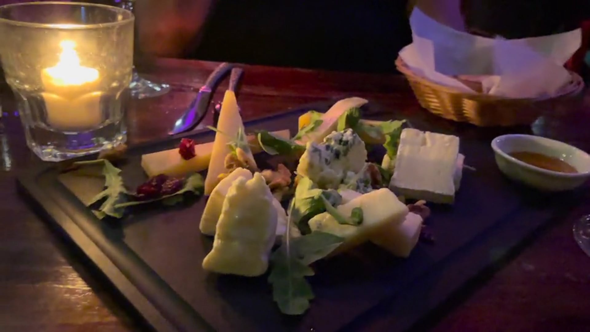 Bohemian cheese platter