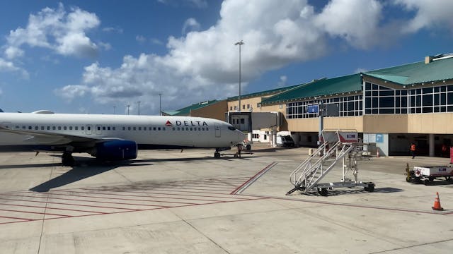Taking off in Aruba